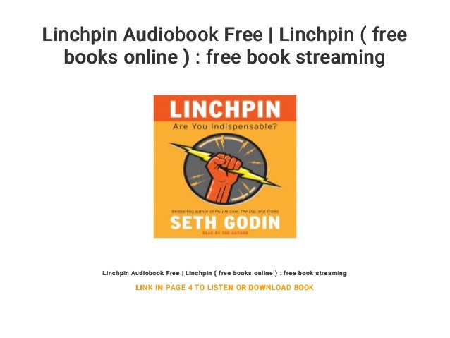 linchpin seth godin audiobook